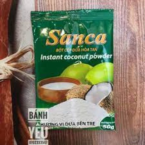 Bột cốt dừa Sanca 50g