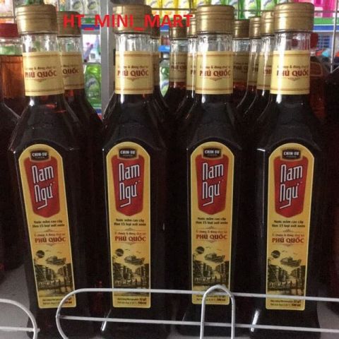 NƯỚC MẮM NAM NGƯ NHÃN VÀNG 650ML