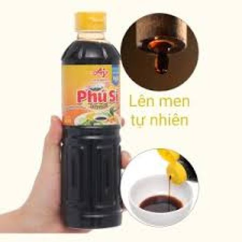 Nước tương Ajinomoto Phú Sĩ chai 500ml