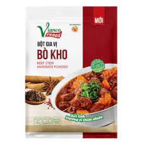 GIA VỊ BÒ KHO (dạng nước 18g)